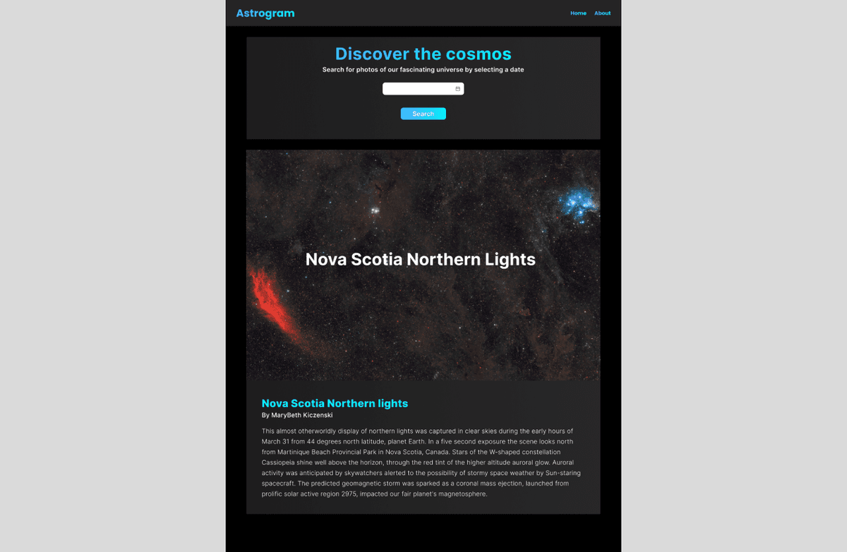 Astrogram
