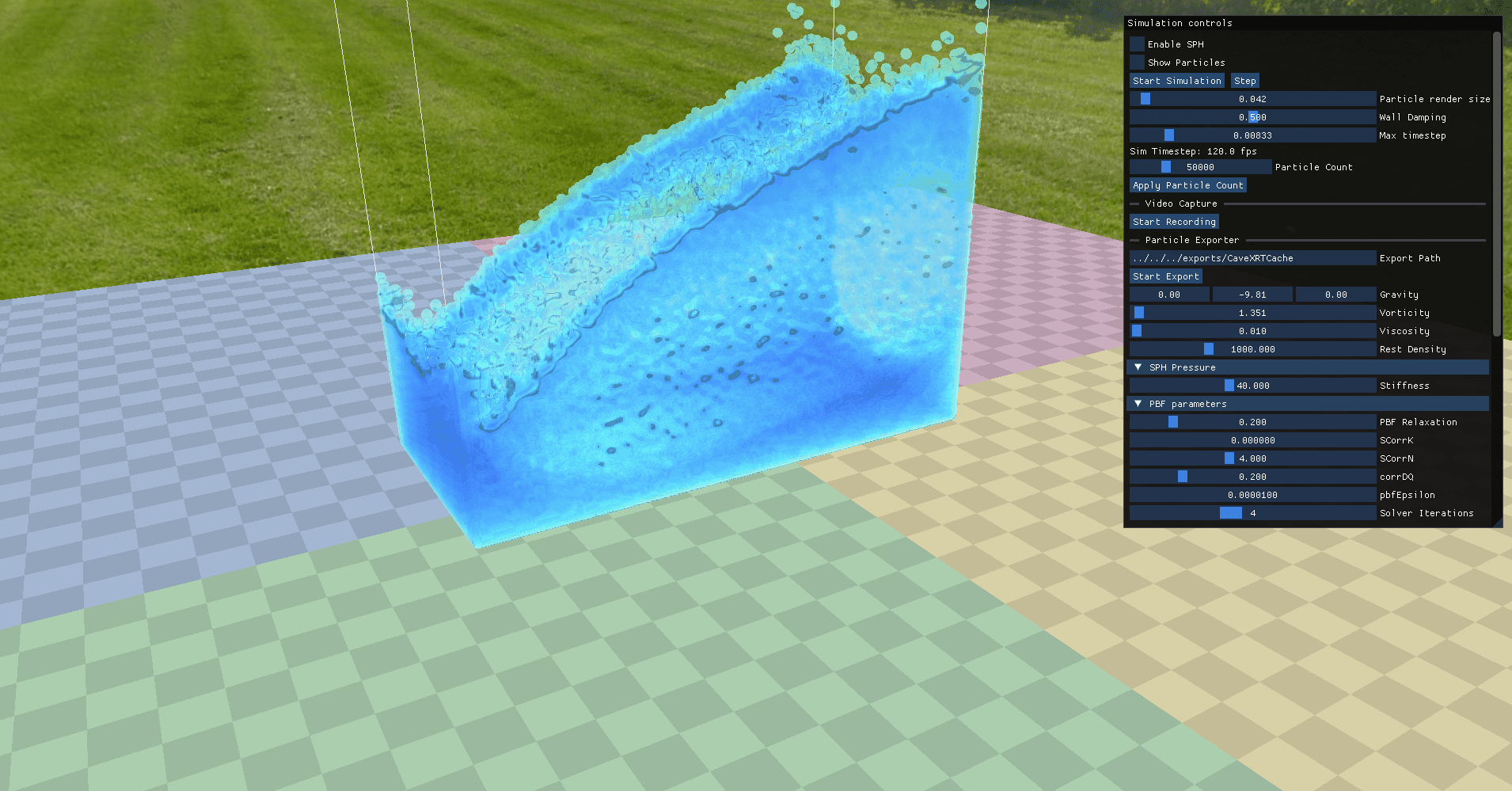 CaveXRT render